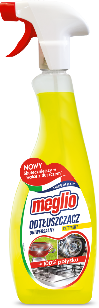 MEGLIO, odtłuszczacz uniwersalny, Cytrynowy, 750 ml