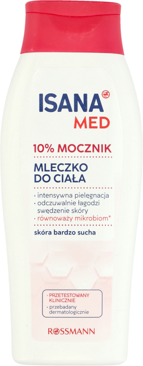 ISANA MED, mleczko do ciała, 10% Mocznik, 250 ml