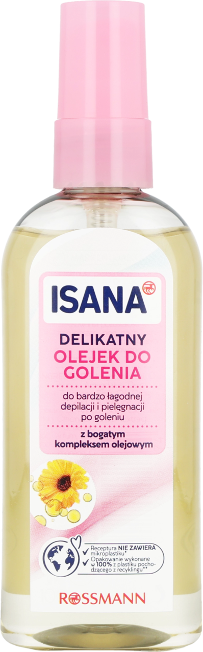 ISANA, olejek do golenia dla kobiet, zapach sezonowy, 100 ml