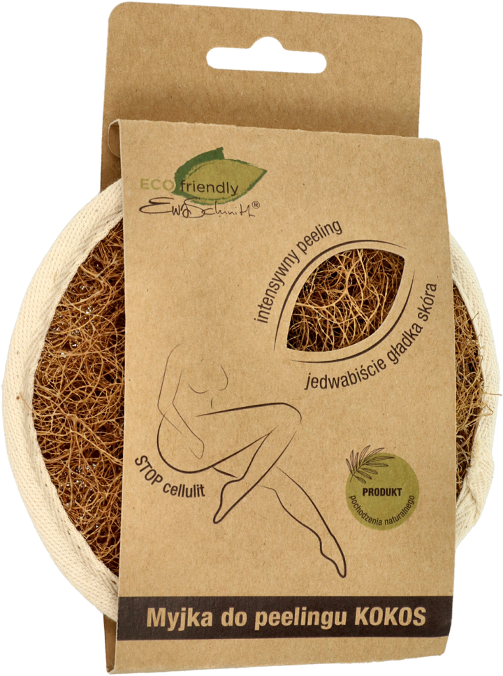 EWA SCHMITT, Eco Friendly, myjka do peelingu ciała, Kokos, 1 szt.