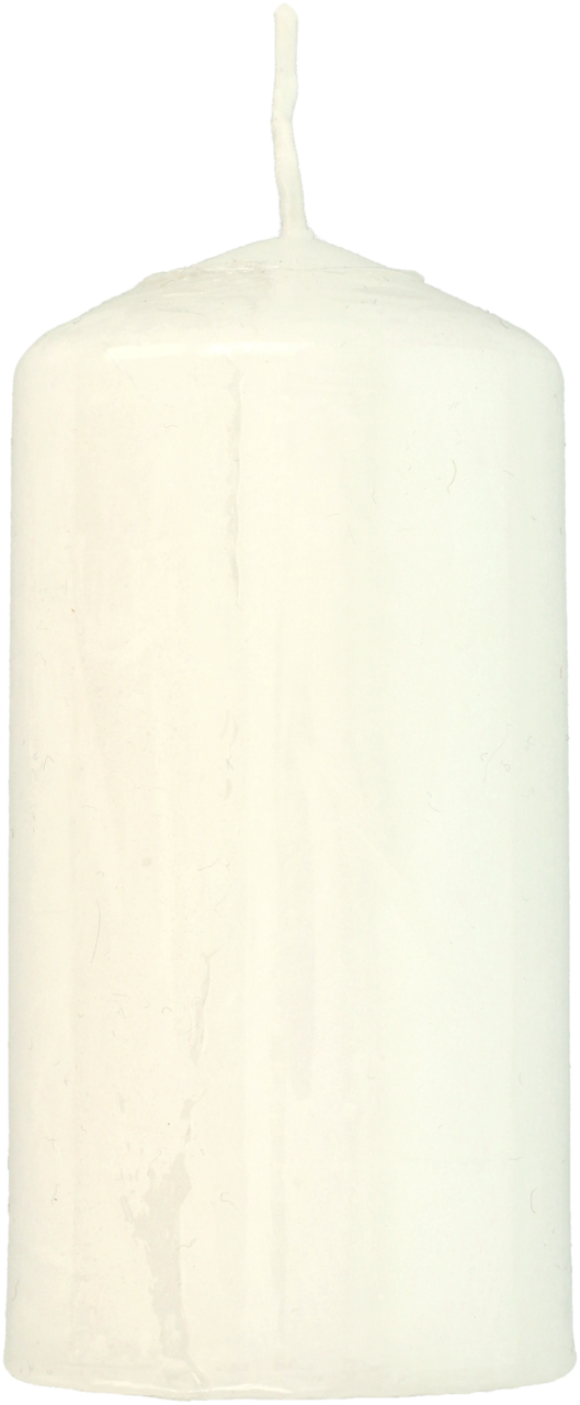 RUBIN LICHT, świeca pieńkowa, biała 120x60 mm, 1 szt.