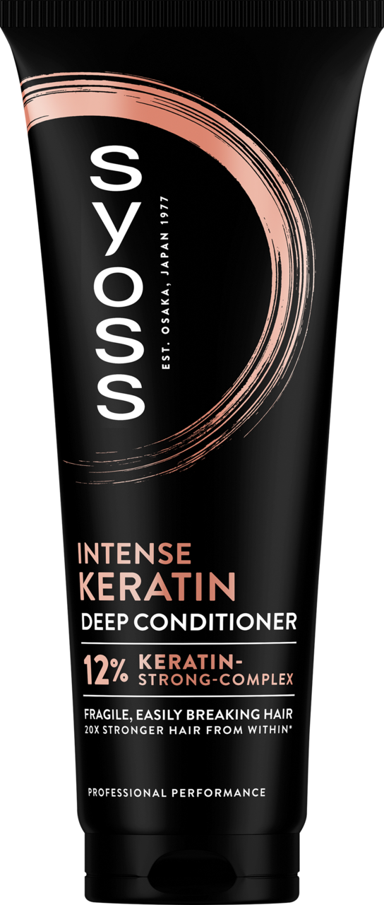 SYOSS, Intense Keratin, odżywka do włosów, delikatnych i łamliwych, 250 ml