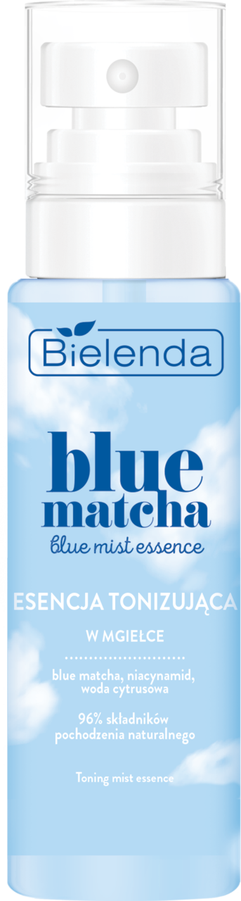BIELENDA, Blue Matcha, esencja do twarzy, w mgiełce, tonizująca, 100 ml