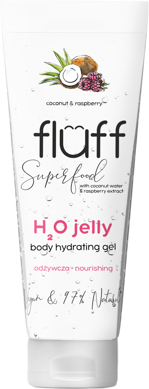 FLUFF, , woda żelowa, odżywcza, 150 ml | Drogeria Rossmann.pl