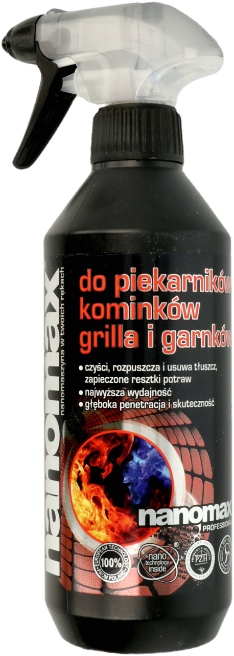 NANOMAX, Professional, preparat do czyszczenia piekarników, grilla i garnków, 500 ml