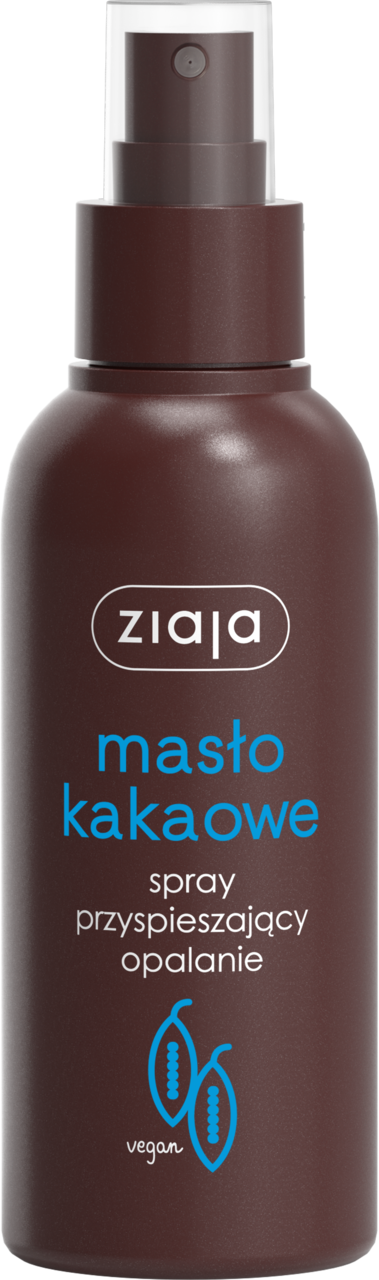 ZIAJA, Masło Kakaowe, spray przyspieszający opalanie, 100 ml