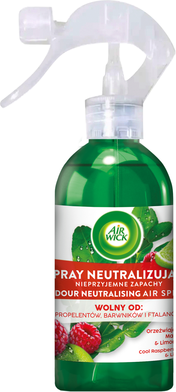 AIR WICK, spray, Orzeźwiające Maliny&Limonka, 237 ml Drogeria Rossmann.pl