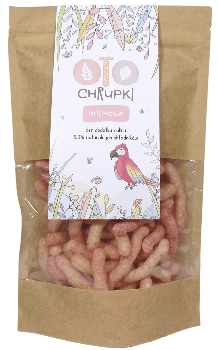 OTOLANDIA, chrupki Malinowe, 25 g