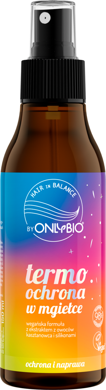 ONLYBIO HAIR IN BALANCE, spray do włosów, termoochronny, 150 ml