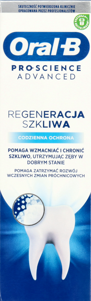 ORAL-B, Professional, pasta do zębów, regenerująca szkliwo, 75 ml