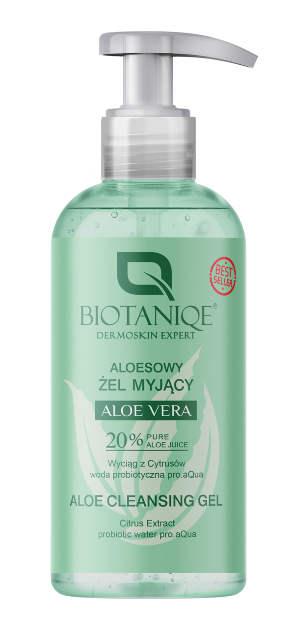 BIOTANIQE, Dermoskin Expert Aloe Vera, el do mycia twarzy, aloesowy, 200  ml | Drogeria Rossmann.pl