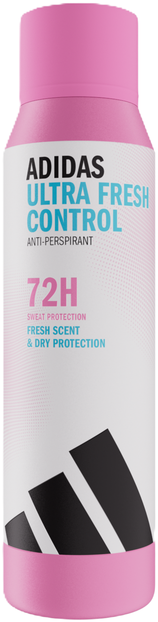 ADIDAS, Ultra Fresh Control, antyperspirant w sprayu, 72h, 150 ml