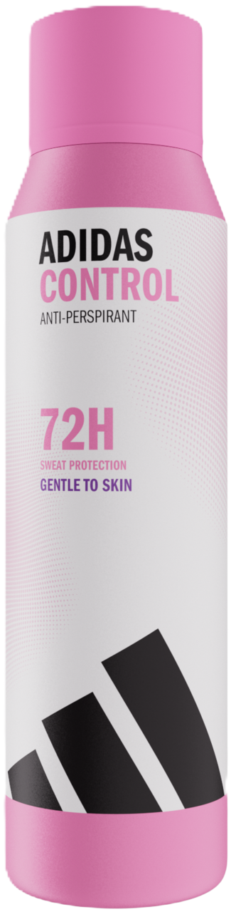 ADIDAS, Control, antyperspirant w sprayu, 72h, 150 ml