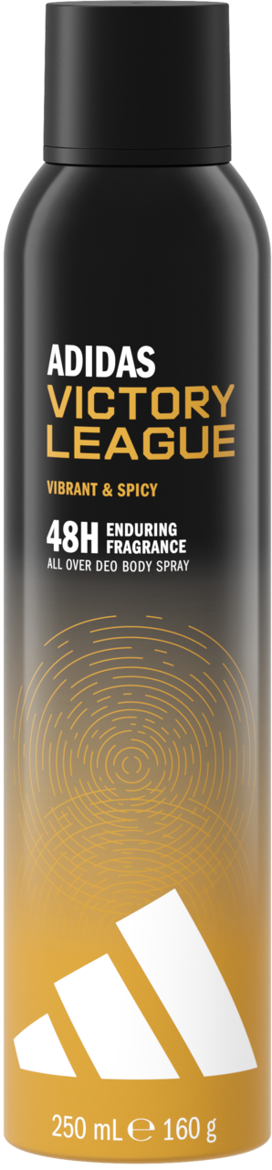 ADIDAS, Victory League, dezodorant w sprayu, 48h, 250 ml
