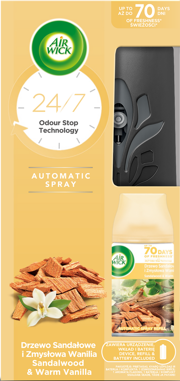 AIR WICK, Freshmatic, automatyczny odświeżacz powietrza, drzewo