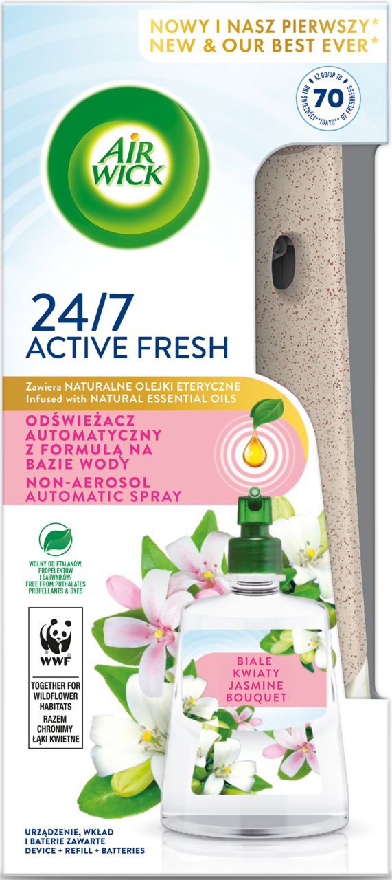 AIR WICK, Active Fresh , odświeżacz powietrza, automatyczny, 228 ml