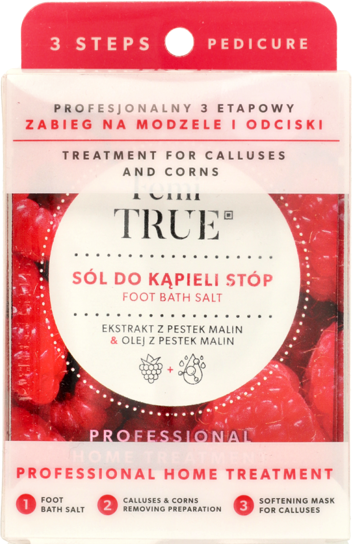 FEMI TRUE, , zabieg do stóp na modzele i odciski, 3-etapowy, 1 szt ...