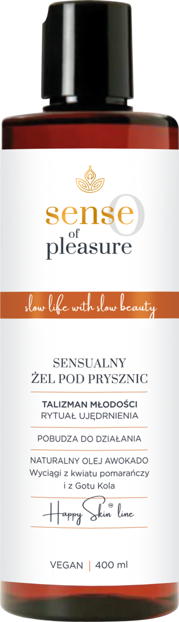 SENSE OF PLEASURE, Slow Life With Slow Beauty, żel pod prysznic, sensualny, Talizman Młodości - Rytuał Ujędrnienia, 400ml