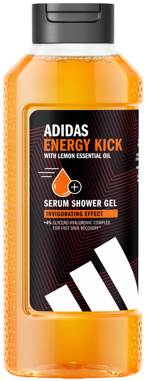 ADIDAS, Energy Kick, serum-żel pod prysznic dla mężczyzn, energetyzujący, 400 ml