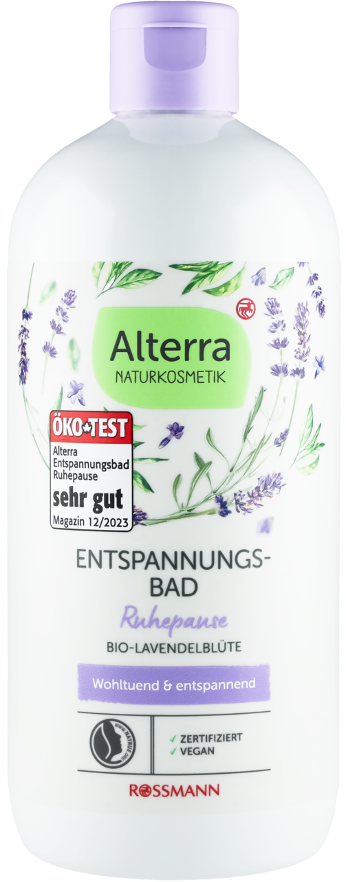 ALTERRA, płyn do kąpieli, Kwiat Lawendy, 500 ml