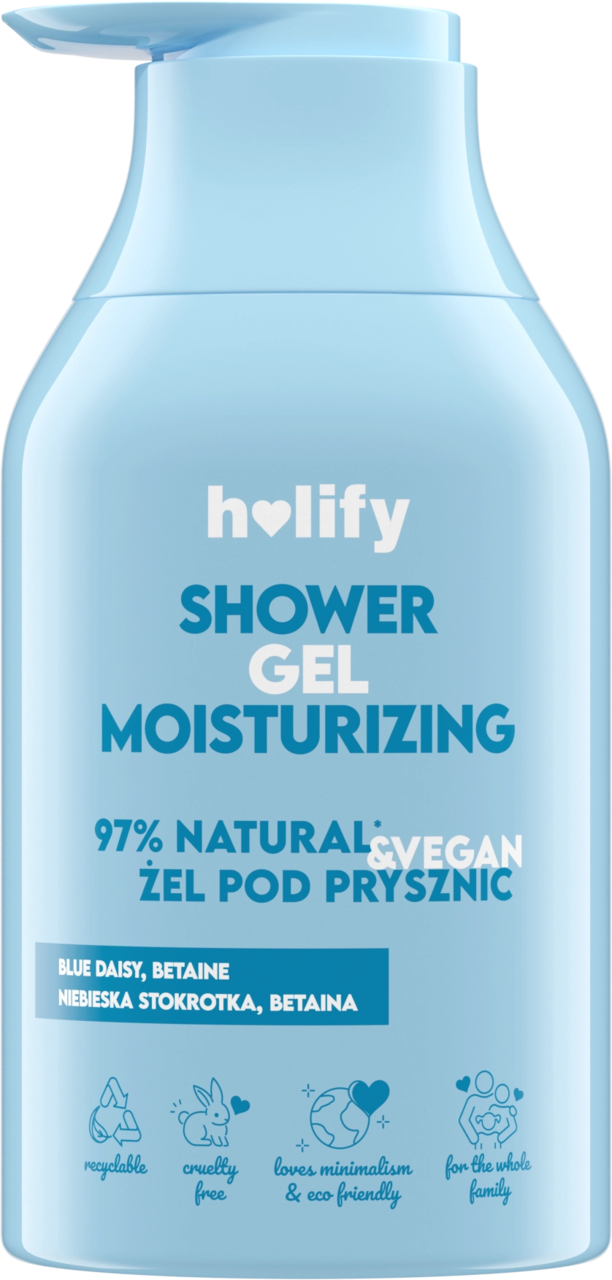 HOLIFY, żel pod prysznic, nawilżający, 500 ml