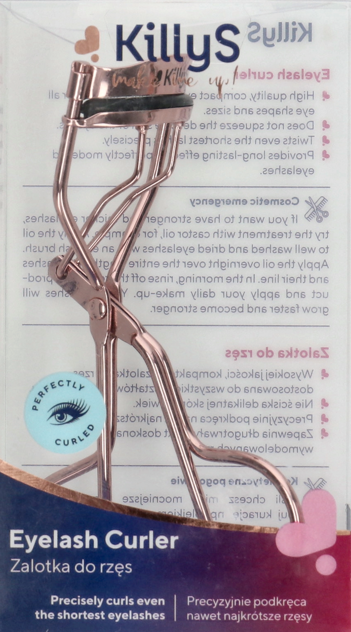 KILLYS, Eyelash Curler , zalotka do rzęs, Rose Gold, 1 szt. Drogeria Rossmann.pl