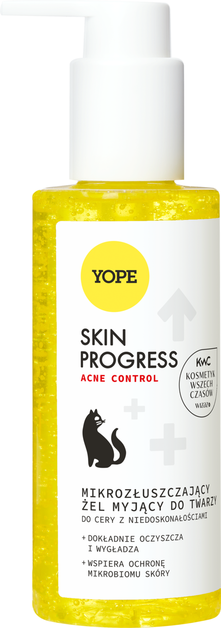 YOPE, Skin Progress, żel myjący do twarzy acidofilny, 150 ml