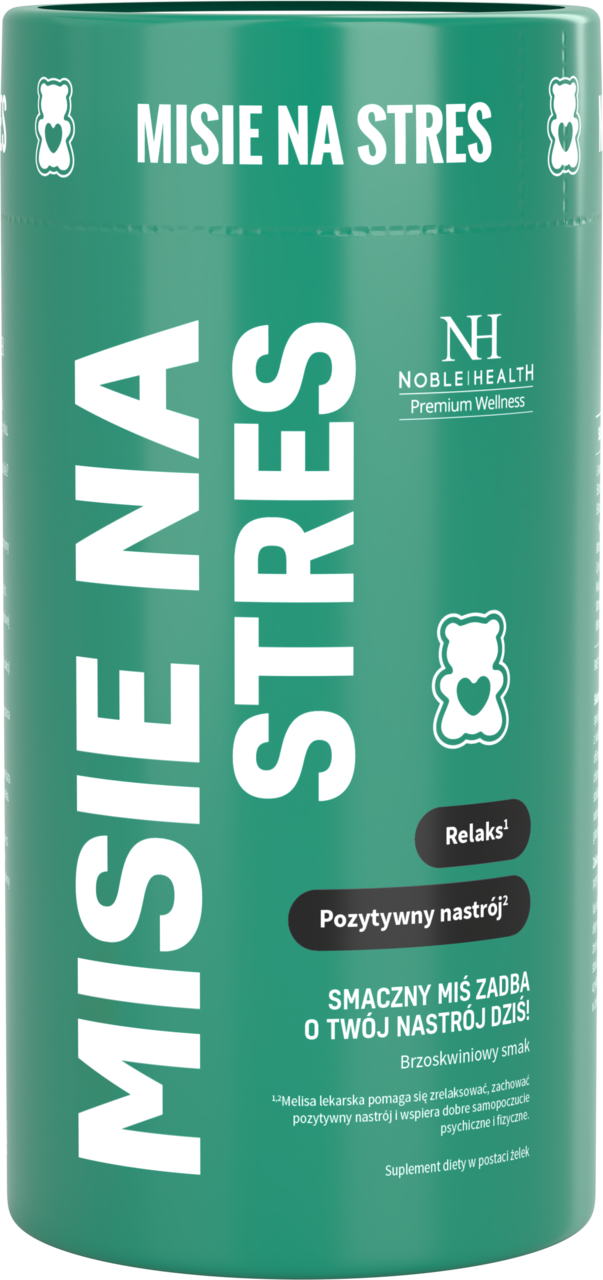 NOBLE HEALTH, suplement diety w postaci żelek, smak brzoskwiniowy, 300 g