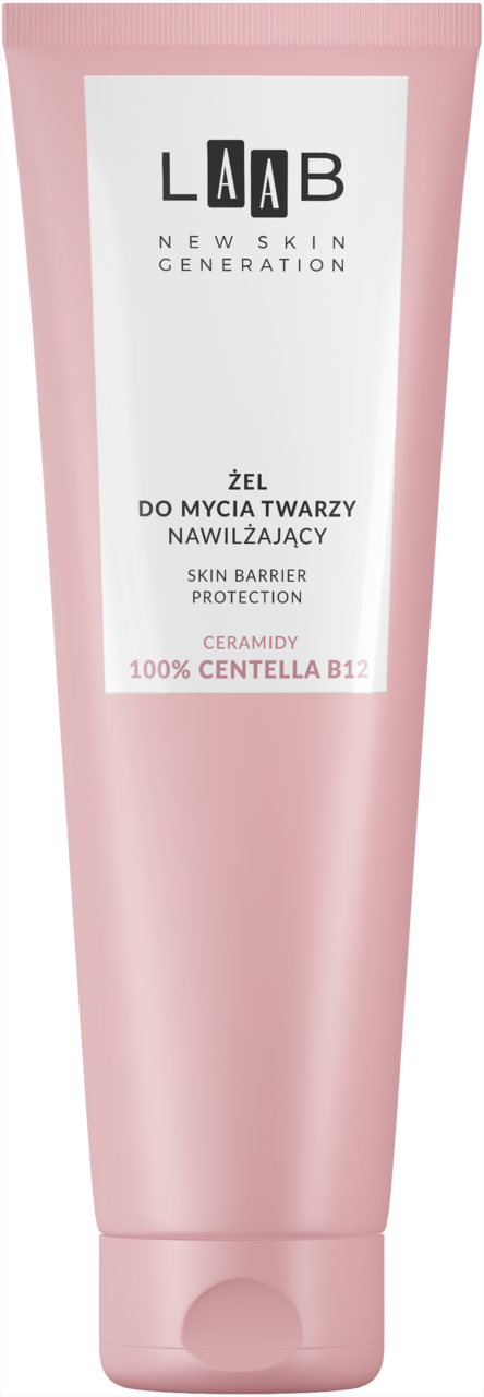 AA, LAAB Skin Barrier Protection, żel do mycia twarzy nawilżający, 100% Centella B12, 150 ml