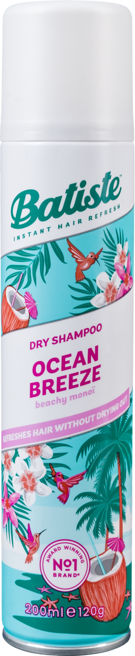 BATISTE, Ocean Breeze, suchy szampon do włosów  Bryza Oceanu, 200 ml