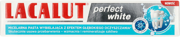 LACALUT, Perfect White, pasta do zębów, 75 ml