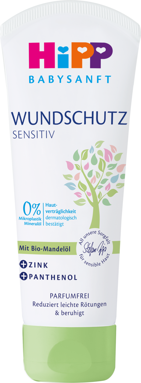 HIPP, Baby Sanft Sensitive, krem przeciw odparzeniom, dla dzieci od 1. dnia życia, 75 ml