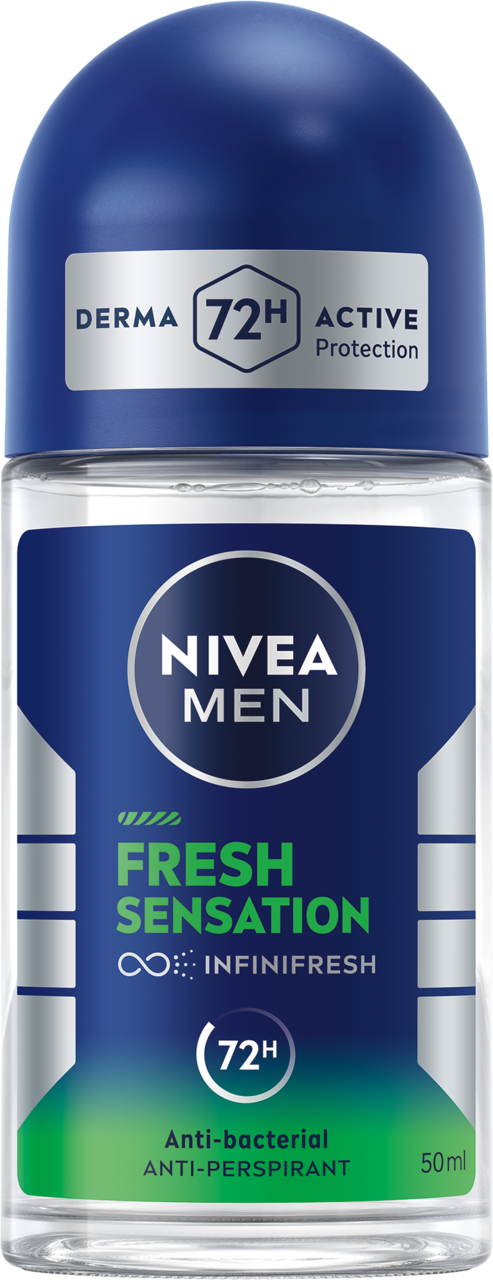 NIVEA MEN, Fresh Sensation, antyperspirant w kulce, dla mężczyzn, 72h, 50 ml
