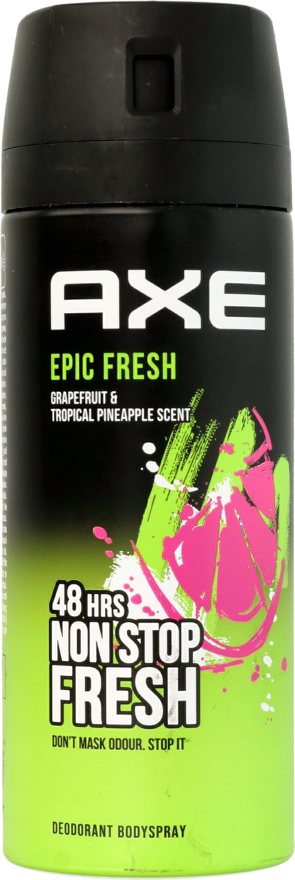 AXE, Epic Fresh, dezodorant w sprayu dla mężczyzn, 48h, 150 ml