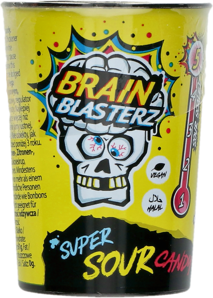 IMD, Brain Blasterz, cukierki owocowe, mega kwaśne, 38 g