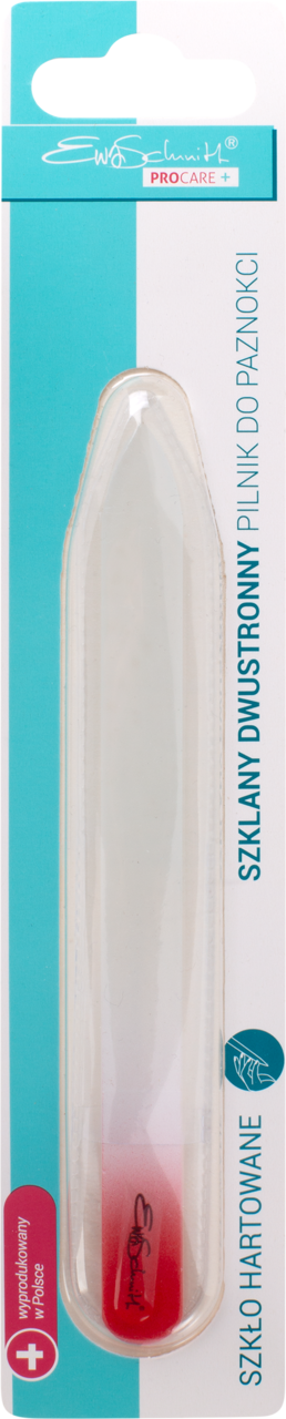EWA SCHMITT, ProCare+, pilnik do paznokci, szklany, dwustronny, 1 szt.