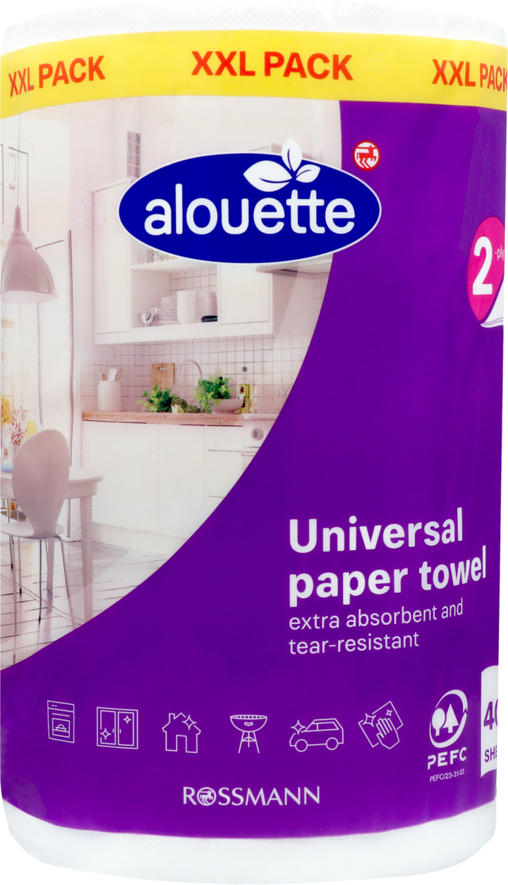 ALOUETTE, ręcznik papierowy, uniwersalny, 2 warstwowy, 1 szt.