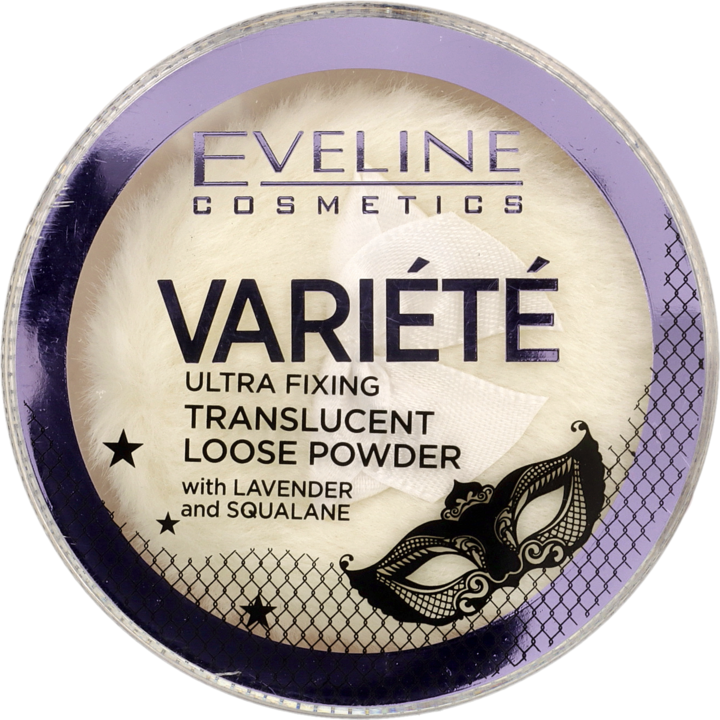EVELINE COSMETICS, Variété, puder do twarzy z lawendą i skwalanem, 5 g ...