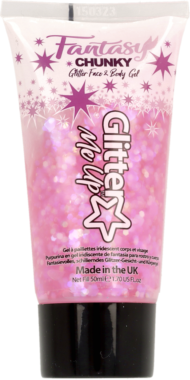 GLITTER ME UP, , brokat do ciała w żelu, Flamingo Fiesta, 50 ml ...