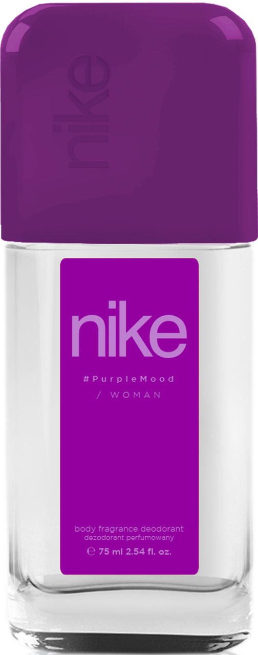 NIKE, Woman #PurpleMood, dezodorant perfumowany dla kobiet, 75 ml