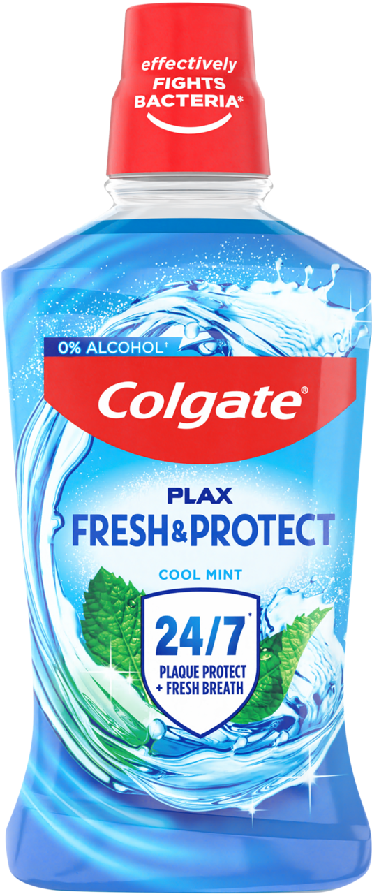 COLGATE, Plax Cool Mint, płyn do płukania jamy ustnej, 500 ml