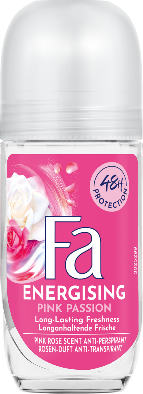 FA, Energising, antyperspirant w kulce, dla kobiet, 48h, Pink Passion, 50 ml