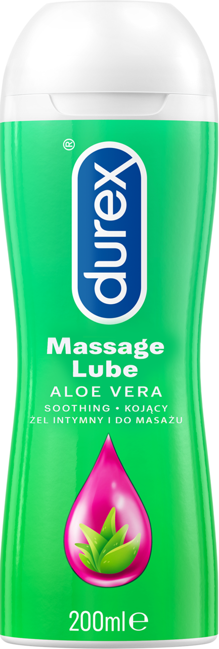 DUREX, Massage Lube Aloe Vera, el intymny i do masau, kojcy, 200 ml |  Drogeria Rossmann.pl
