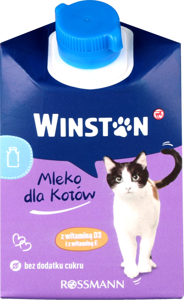 WINSTON, mleko dla kotów, 200 ml