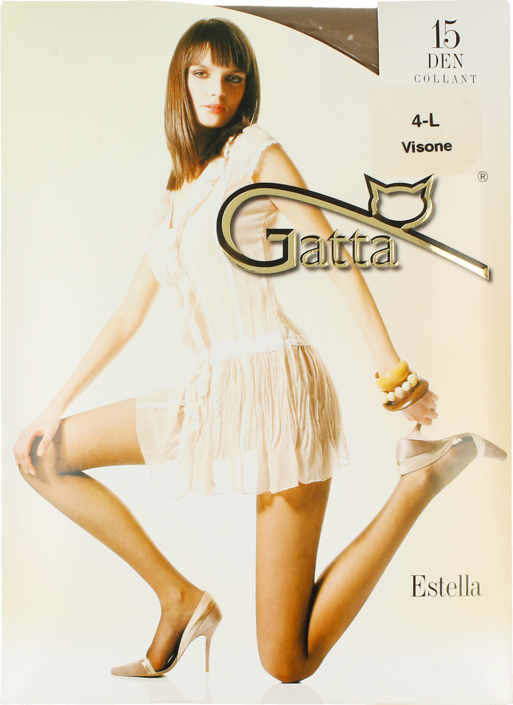 Gatta - Collant "Estella" 15 Den, Nero - Foto 6