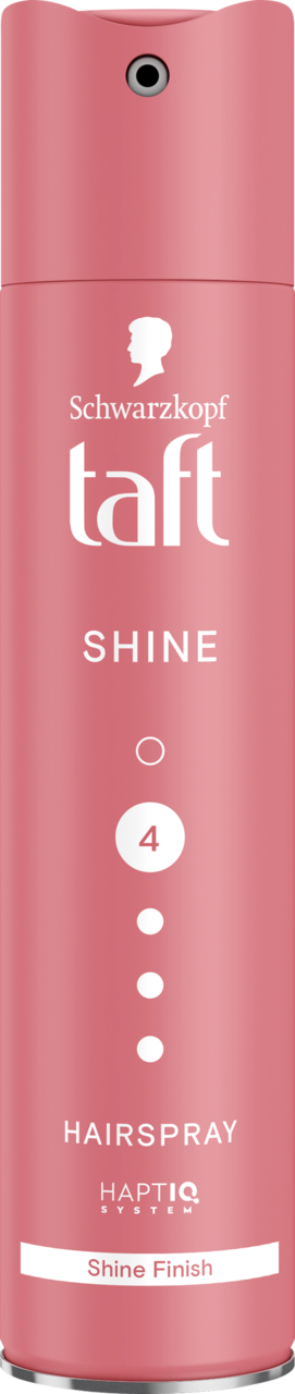 SCHWARZKOPF TAFT, Shine, lakier do włosów, poziom utrwalenia 4, 250 ml