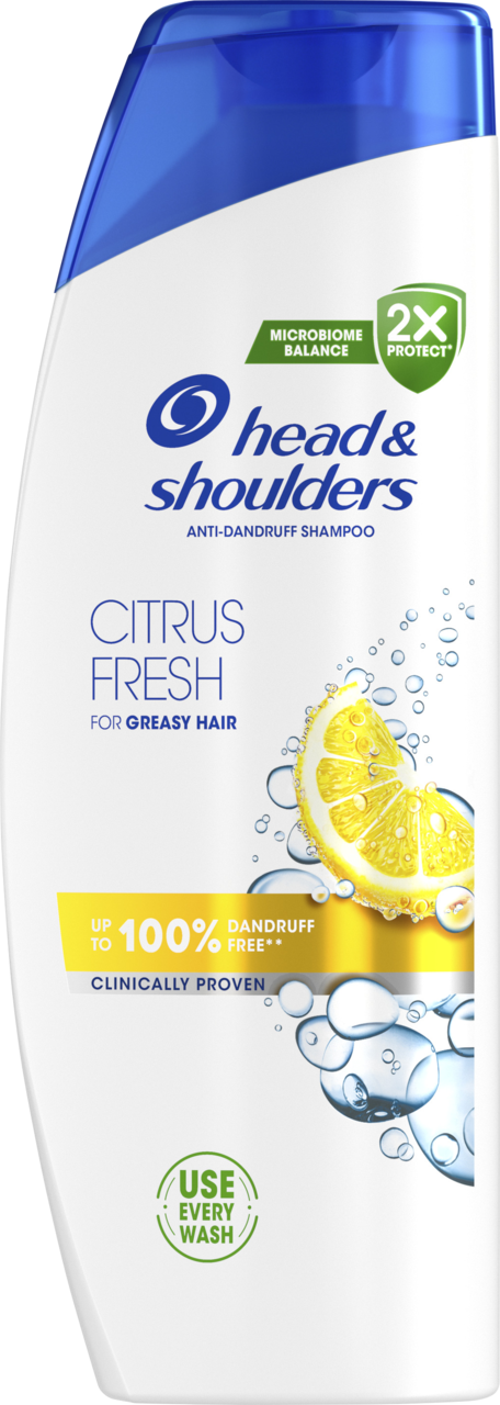HEAD & SHOULDERS, Citrus Fresh, szampon do włosów, przeciwłupieżowy, 400 ml