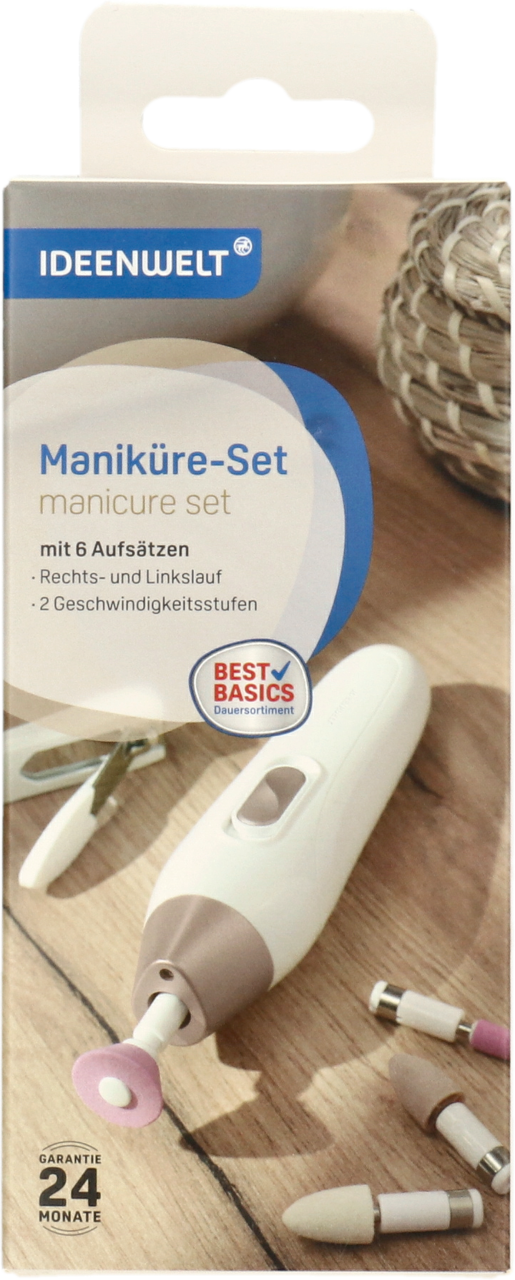 IDEENWELT, zestaw do manicure i pedicure, 1 szt. | Drogeria