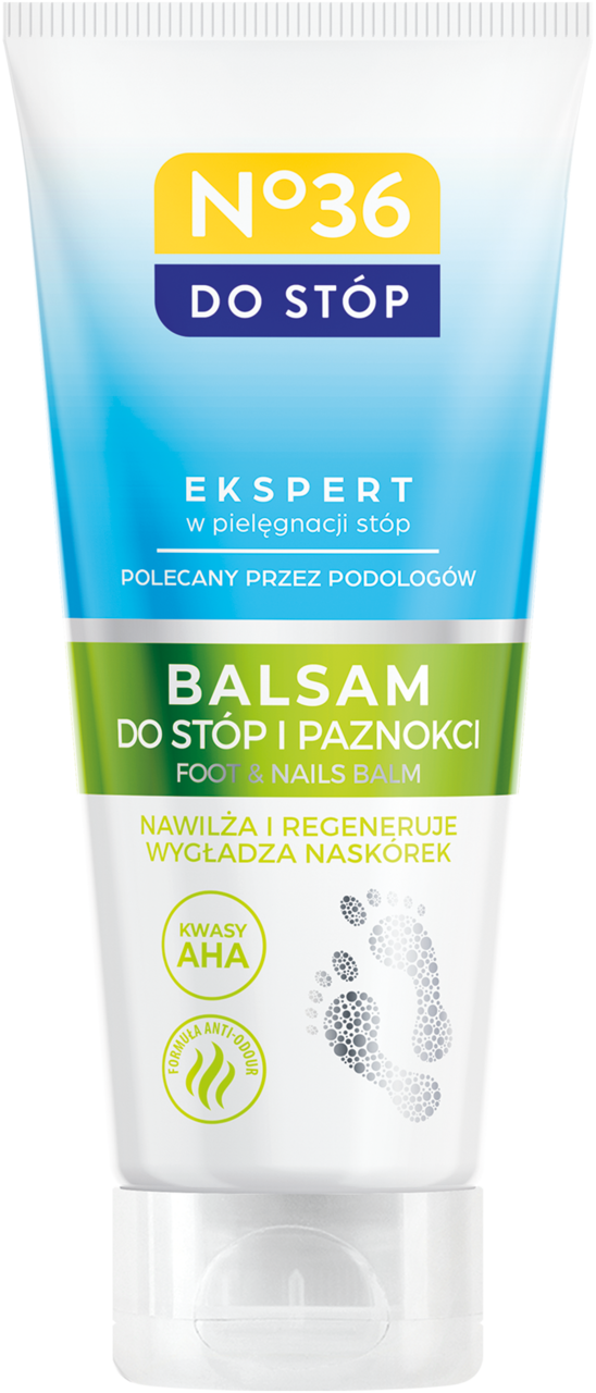 NO36, Do Stóp, balsam do stóp i paznokci, nawilża, regeneruje i wygładza naskórek, 100 ml