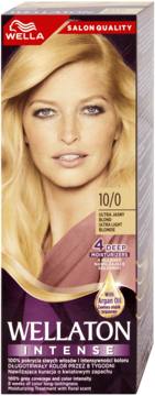 WELLA WELLATON Intense ,krem do włosów, koloryzujący, nr 10/0 Rozświetlony Jasny Blond,przód
